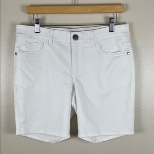 NEW Christopher & Banks 10P White Jean Shorts